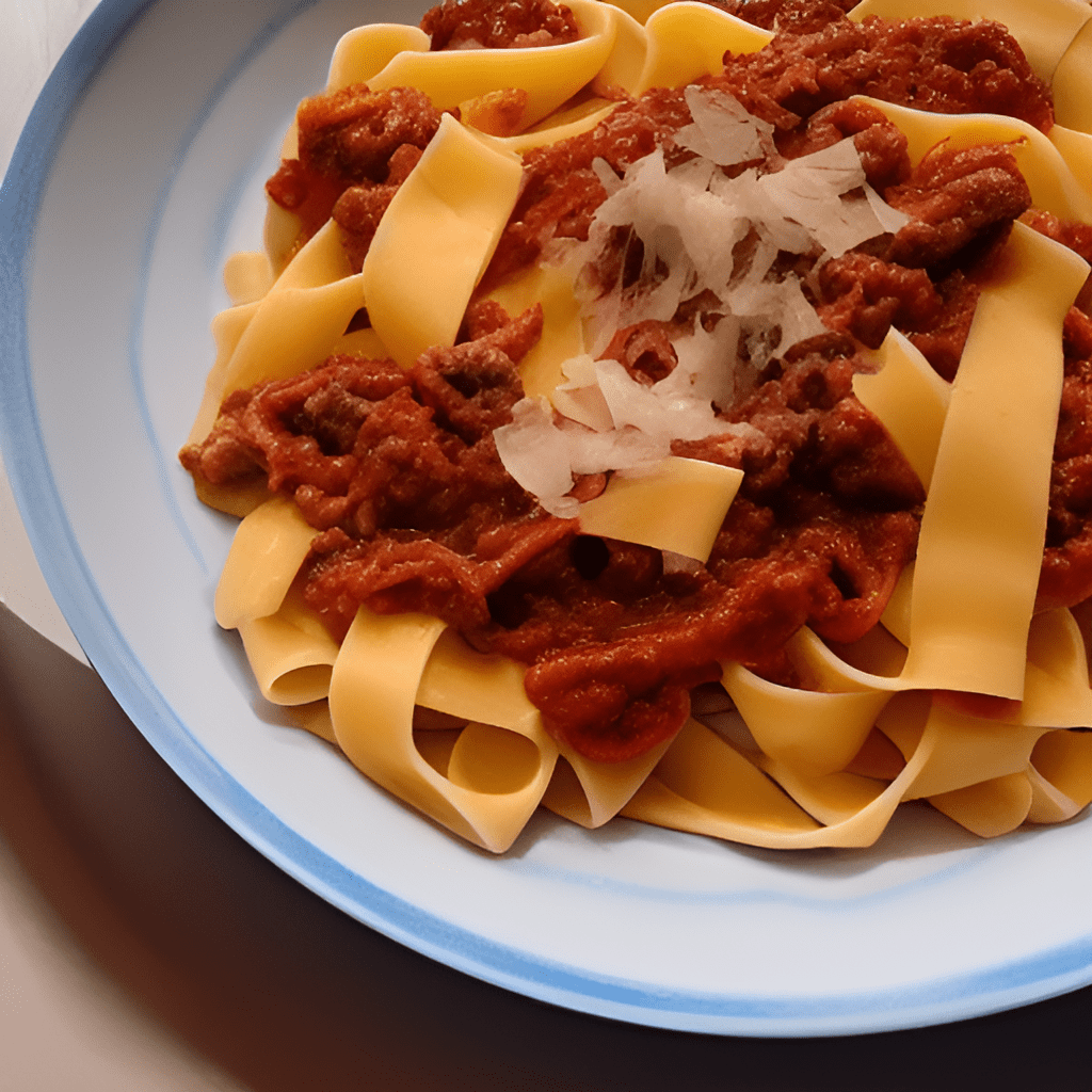 Tagliatelle with Wild Boar Ragù